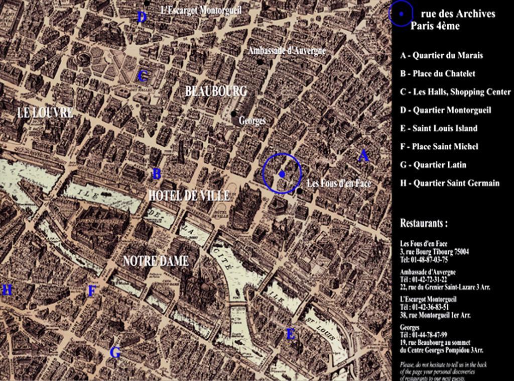 Appartamento Parisinteriorsrentals - Beautiful Le Marais Notre Dame *
