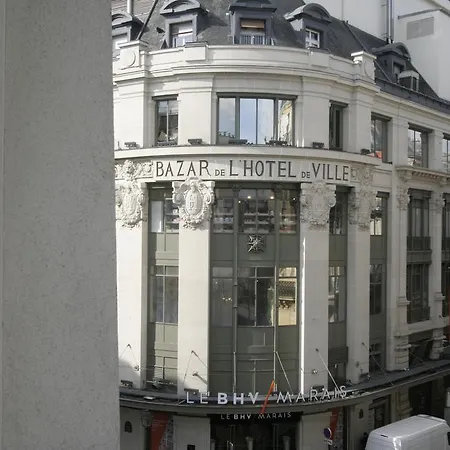 Parisinteriorsrentals - Beautiful 2 Bdr Le Marais Notre Dame Apartment